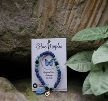 Load image into Gallery viewer, Recycled Fabric Butterfly Bracelets