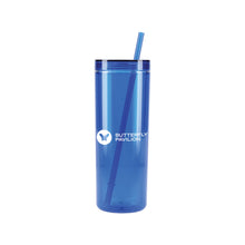 Load image into Gallery viewer, Butterfly Pavilion Recycled Acrylic Tumbler