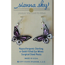 Load image into Gallery viewer, Sienna Sky Olivia's Butterfly Dangle Earrings