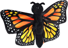 Load image into Gallery viewer, Monarch Butterfly Wrist Bracelet Hugger Stuffed Animal
