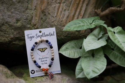 Recycled Fabric Butterfly Bracelets