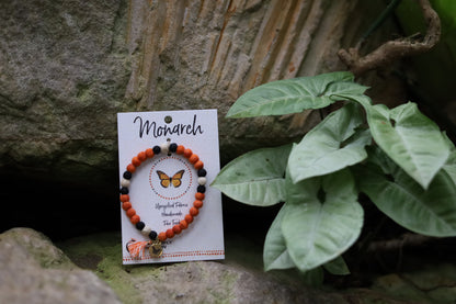 Recycled Fabric Butterfly Bracelets