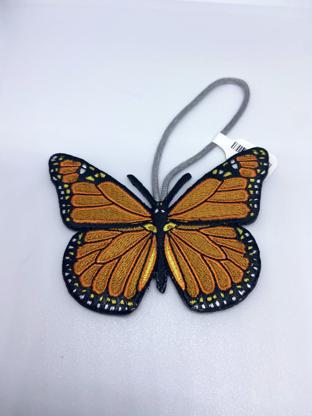 Monarch Butterfly Embroidered Ornament