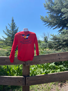 Red Butterfly Pavilion Long Sleeve Tee