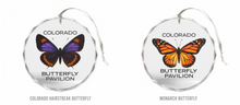 Load image into Gallery viewer, Butterfly Pavilion Glass Ornament
