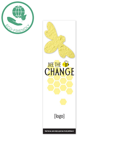 Save the Bees Seed Bookmark