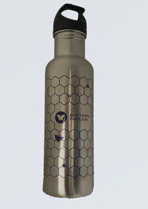 Stainless Steel Butterfly Pavilion Water Bottle - 24oz