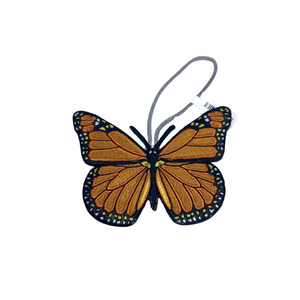 Monarch Butterfly Embroidered Ornament