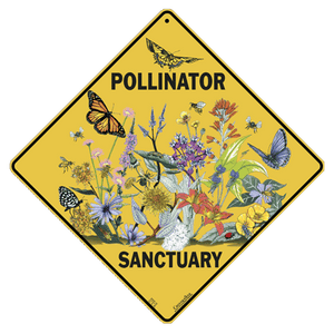 Pollinator Sanctuary Sign