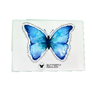 Painted Blue Butterfly Magnet