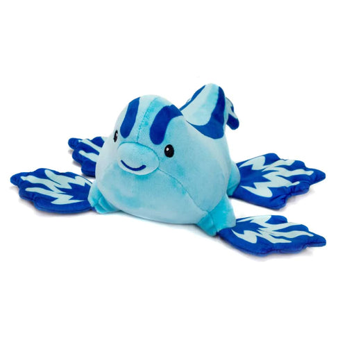 Fiesta 10.5 inch Blue Glaucus Atlanticus sea slug stuffed animal plush toy.