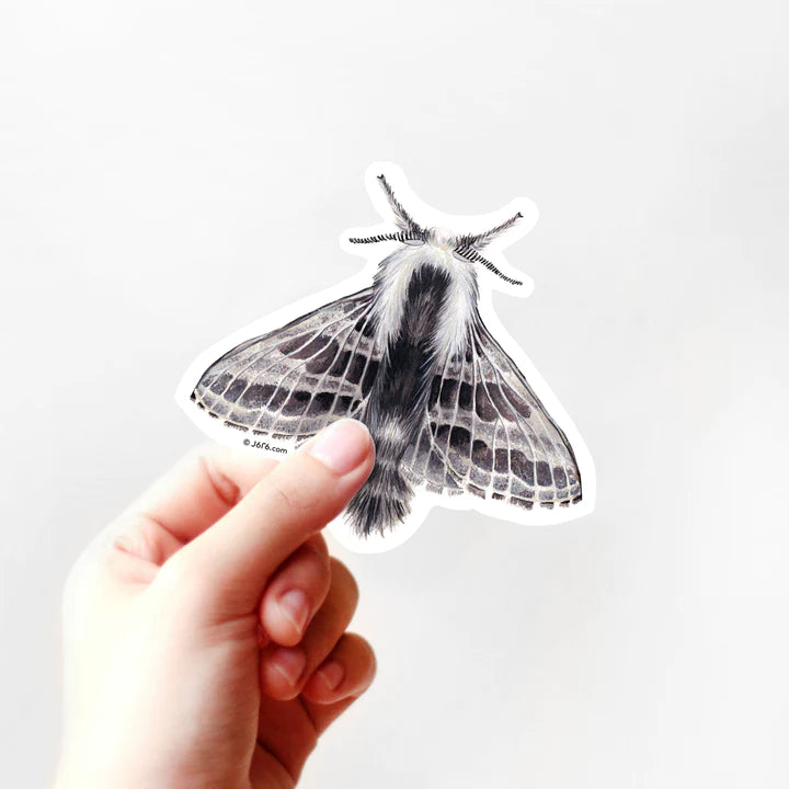 Tolype Moth Vinyl Sticker