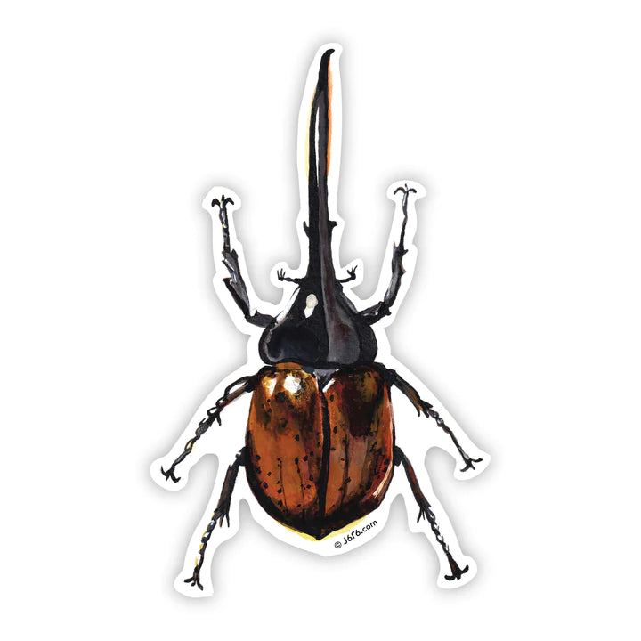 Hercules Beetle Vinyl Sticker