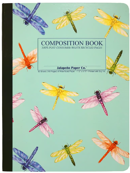 Dragonfly Composition Notebook